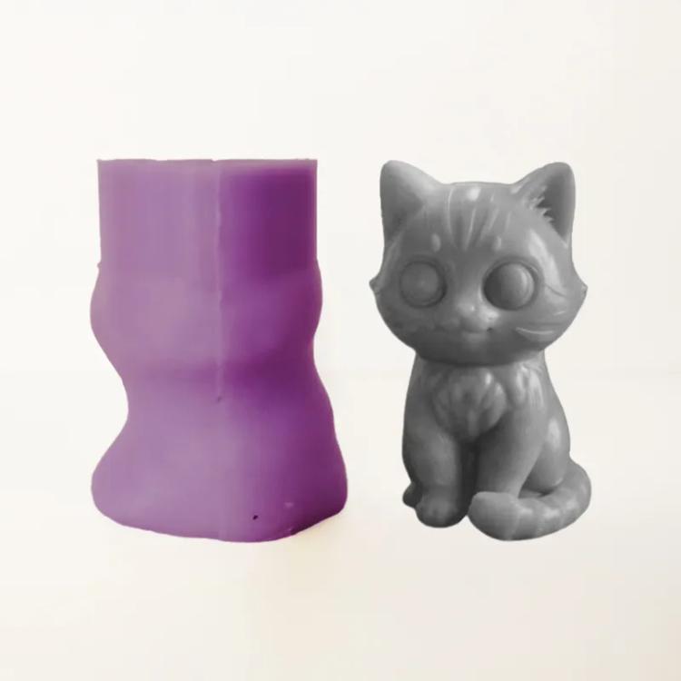 Molde de silicona gato pequeño