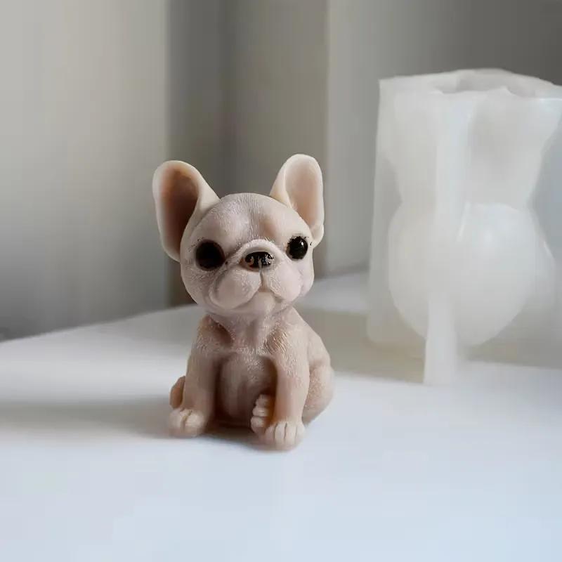 Molde de silicona Perro Bulldog Francés S
