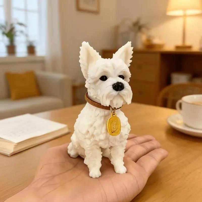 Molde de silicona Perro Yorkie
