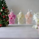 Molde de silicona Ángel corazón Copos de Nieve 