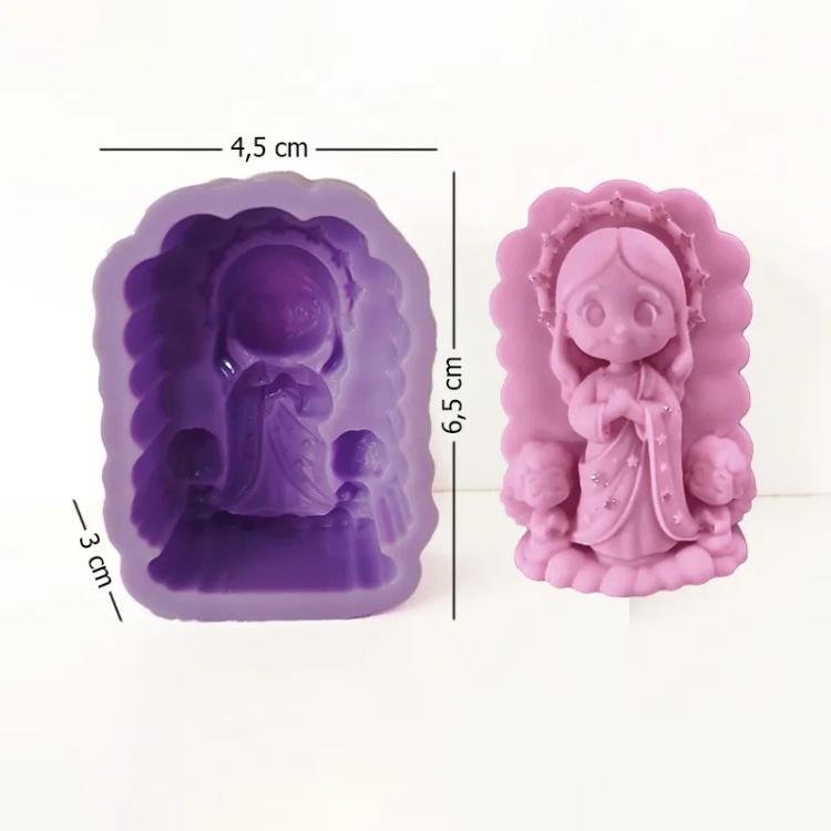 Molde de silicona Virgen de la asunción