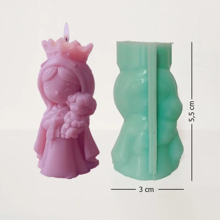 Molde de silicona Virgen del Carmen