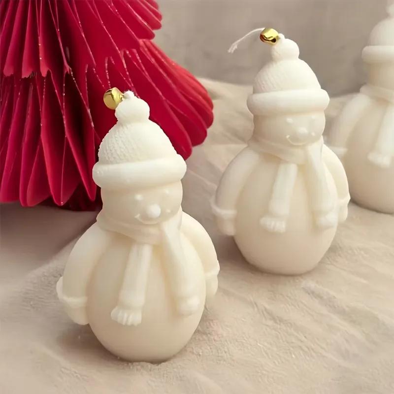 Molde de silicona Muñeco de Nieve 3D