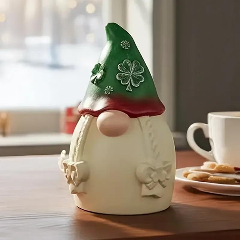 Molde de silicona Papa Noel Gnomo 3D