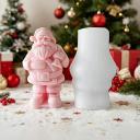 Molde de silicona Papa Noel Tradicional 3D