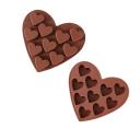 Molde de silicona Corazones X10 | Decorativo Múltiple
