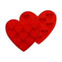 Molde de silicona Corazones X10 | Decorativo Múltiple
