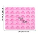 Molde de silicona Nubes Pequeñas X36 | Decorativo Múltiple